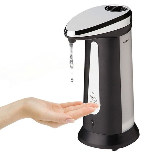 400ml Automatic Liquid Soap Dispenser Bathroom Kitchen Touchless ABS Electroplated Smart Sensor Soap Dispenser-Reluova