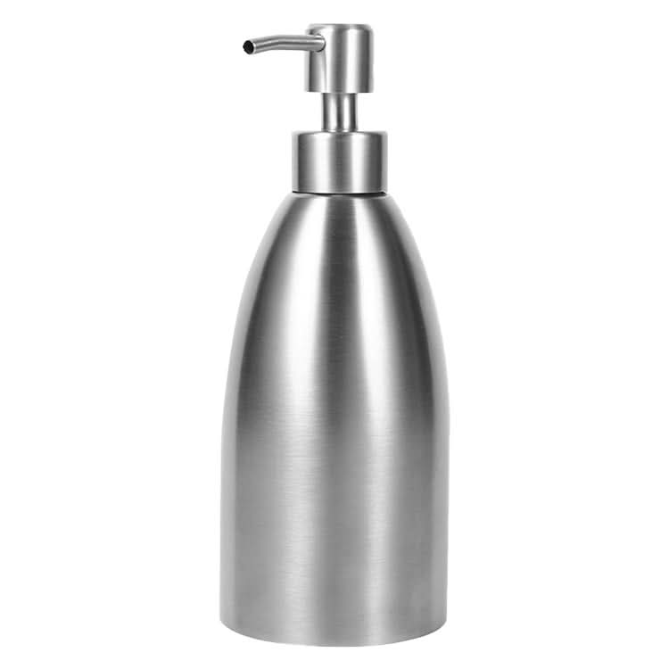 500ml Stainless Steel Soap Dispenser Kitchen Bathroom Shampoo Box Detergent Bottle-Reluova