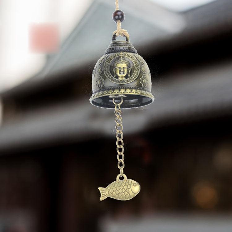 Good Fortune Fortune House Creative Buddha Statue Model Bell Car Hanging Gift ÎҵÄÉ̵ê