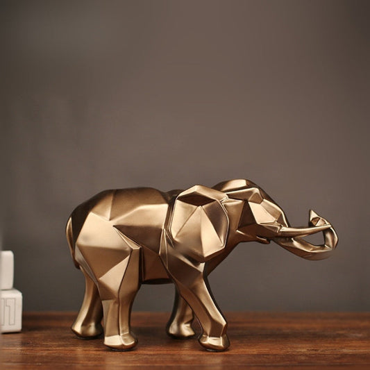 Elephant Sculpture Animal Home Decoration Crafts