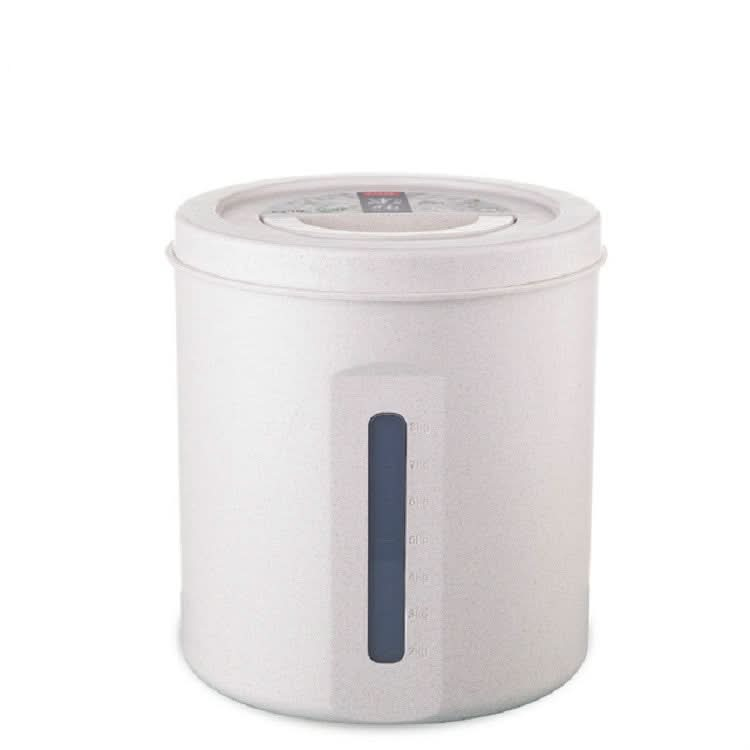 Household Rice Barrel Grain Fiber Moisture-proof Sealed Grain Multi-grain Storage Tank Tlour Box - Reluova