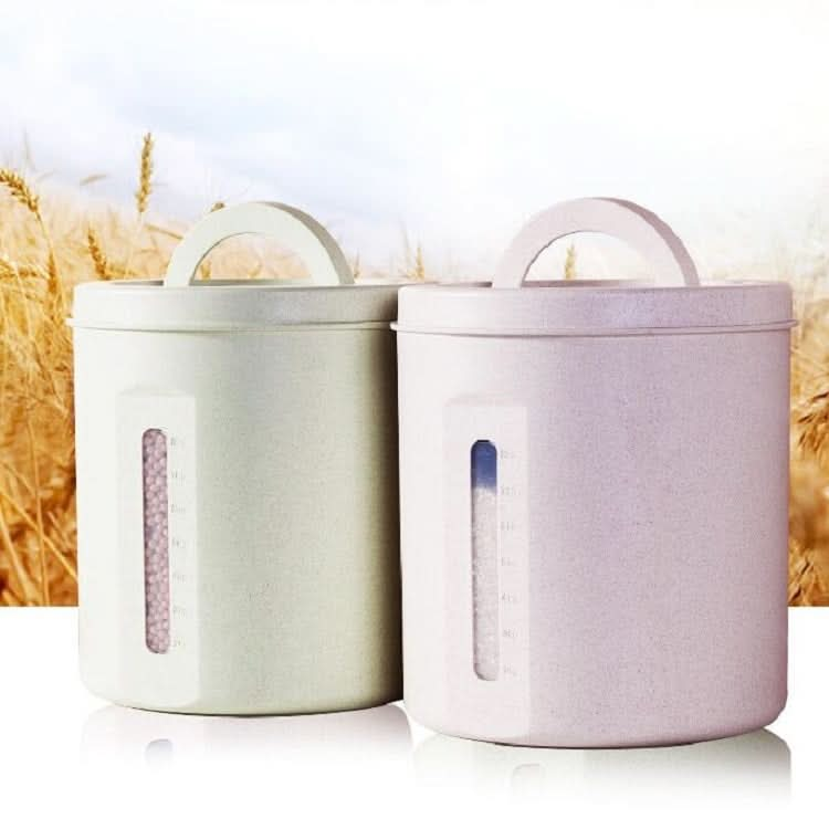 Household Rice Barrel Grain Fiber Moisture-proof Sealed Grain Multi-grain Storage Tank Tlour Box - Reluova