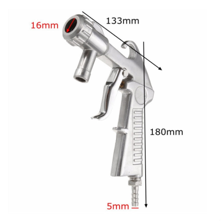 Handheld Sandblasting Tool Pneumatic Sandblasting Glass Derusting Tool