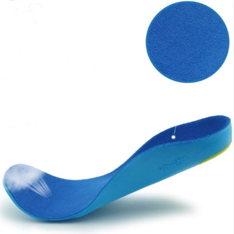 PU Breathable Children Flat Feet Eight-foot Orthopedic Insoles Reluova