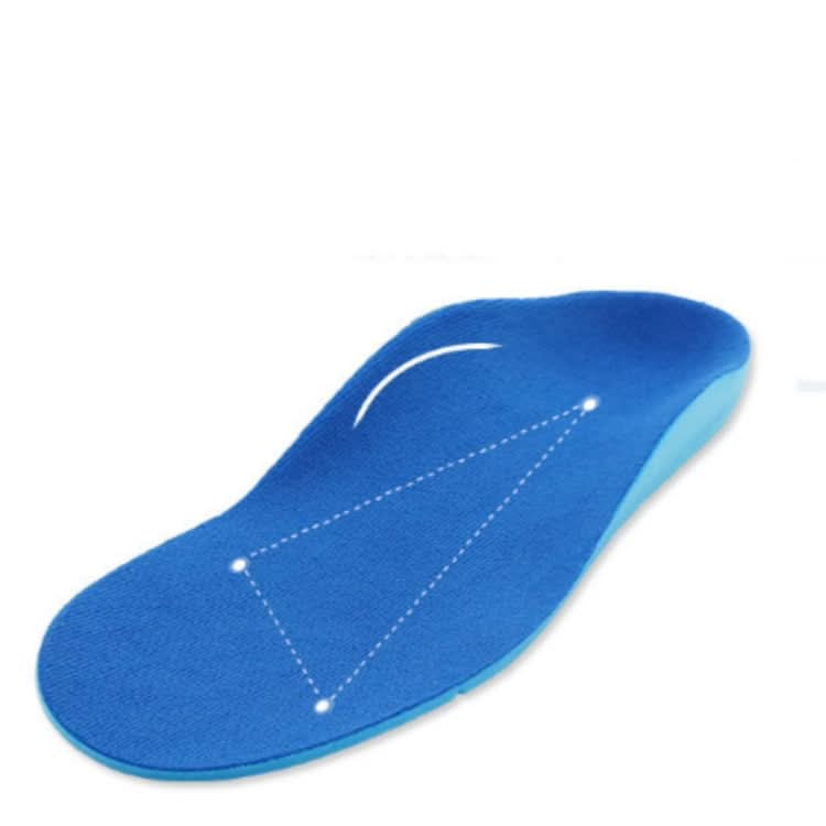 PU Breathable Children Flat Feet Eight-foot Orthopedic Insoles Reluova