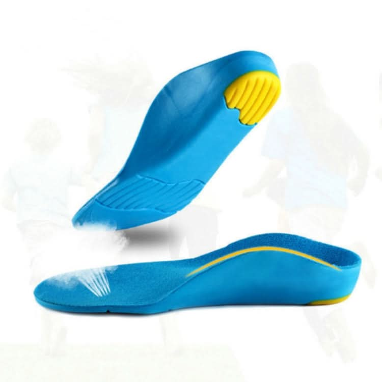 PU Breathable Children Flat Feet Eight-foot Orthopedic Insoles Reluova