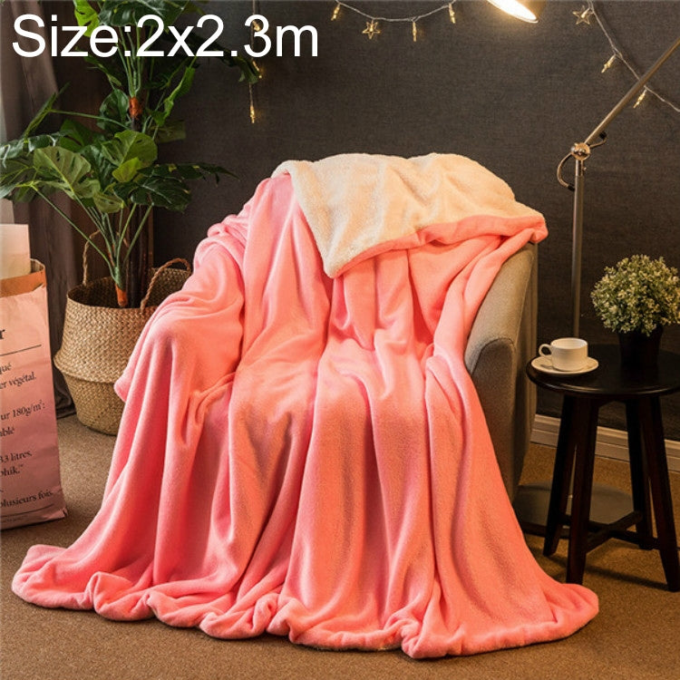 Winter Sofa Blanket Double Thick Cashmere Coral Fleece Ofice Nap Blanket My Store