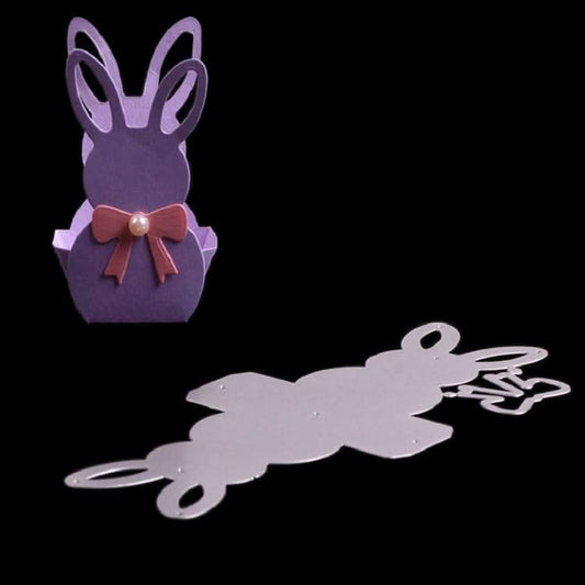 DIY Rabbit Decoration Knife Mold Scrapbook Album Stamp Decoration Relief