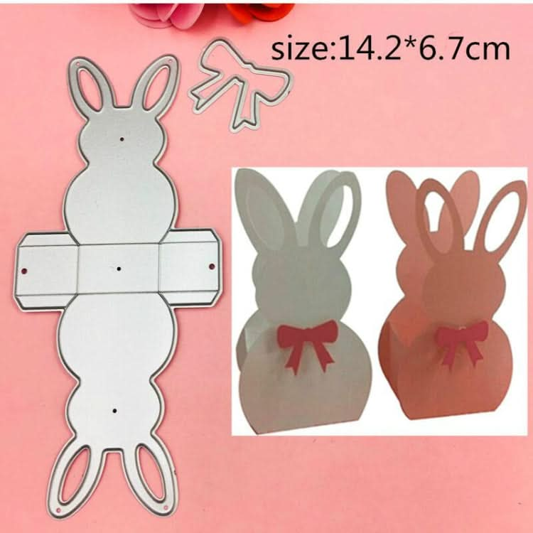 DIY Rabbit Decoration Knife Mold Scrapbook Album Stamp Decoration Relief