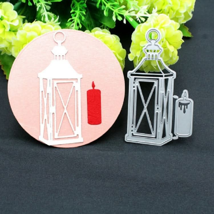 Lantern Candle Carbon Steel Knife Mold DIY Photo Album Cutting Book Greeting Card Embossing Cutting Knife Mold Reluova