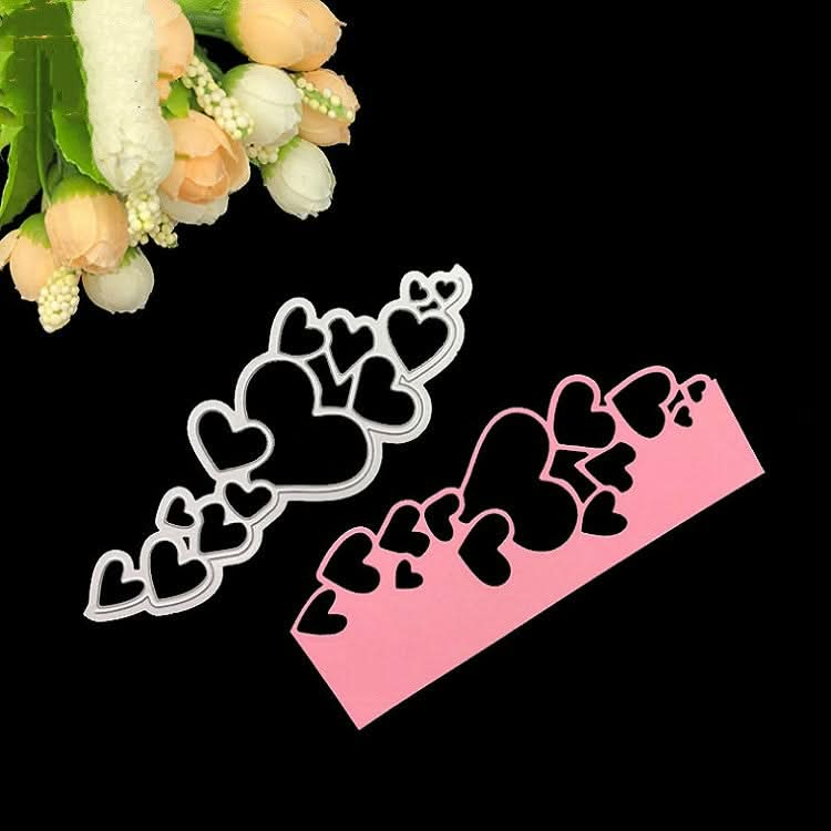 Love Border Carbon Steel Knife Model Children's Puzzle DIY Embossing Knife Mold