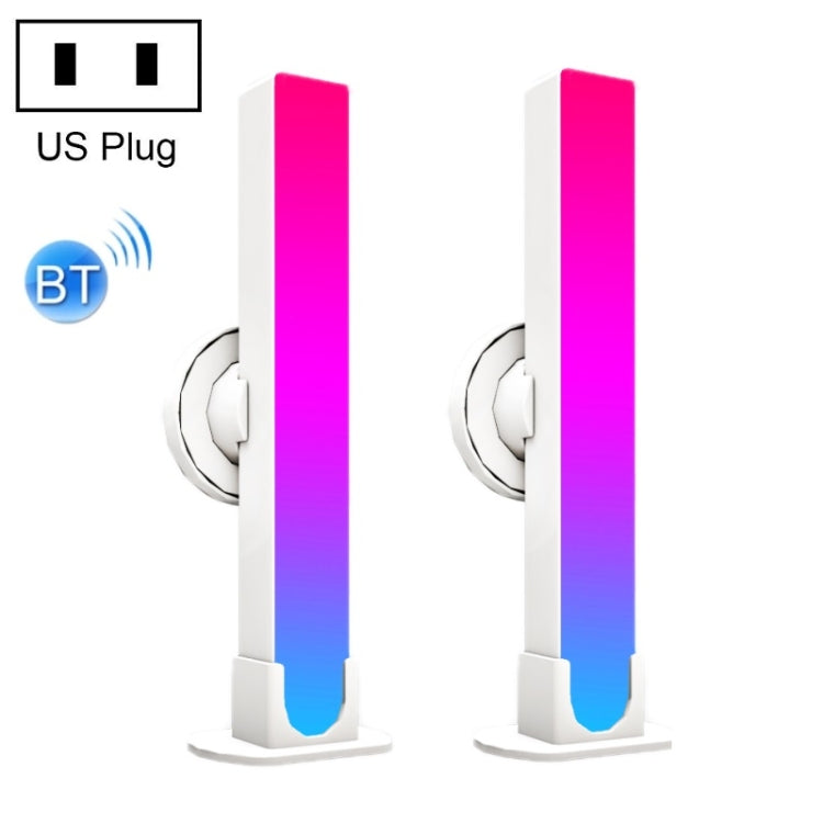 2pcs/box RGB Desktop Background Music Rhythm Pickup Ambient Light