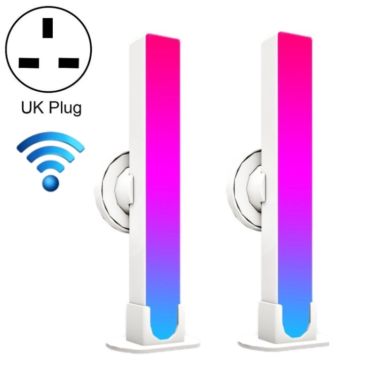 2pcs/box RGB Desktop Background Music Rhythm Pickup Ambient Light