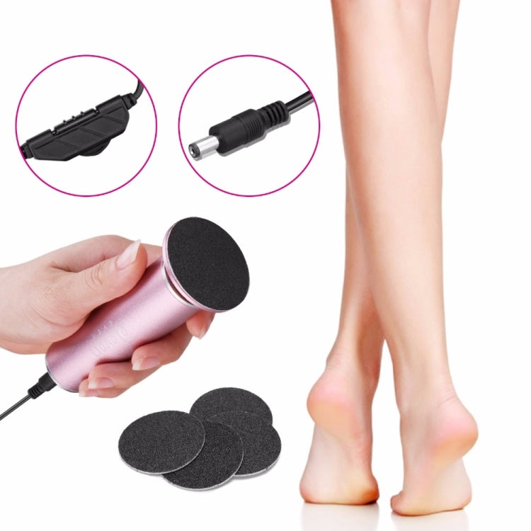 Electric Foot File Speed Adjustable Sandpaper Discs Callus Remover Pedicure Fast Remove Feet Hard Cracked Dry Dead Skin Tool