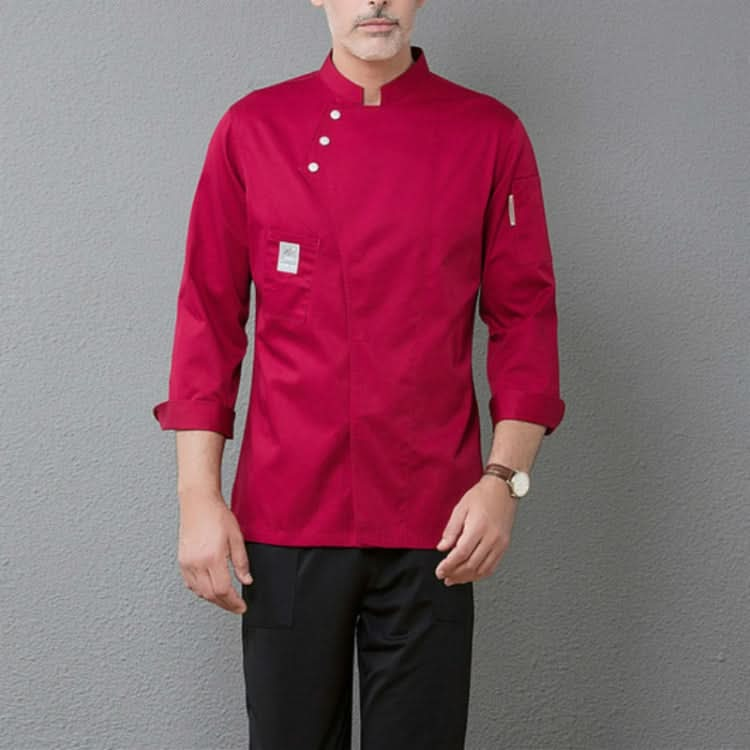 Men and Women Hotel Canteen Cake Baker Kitchen Long Sleeve Work Clothes Reluova