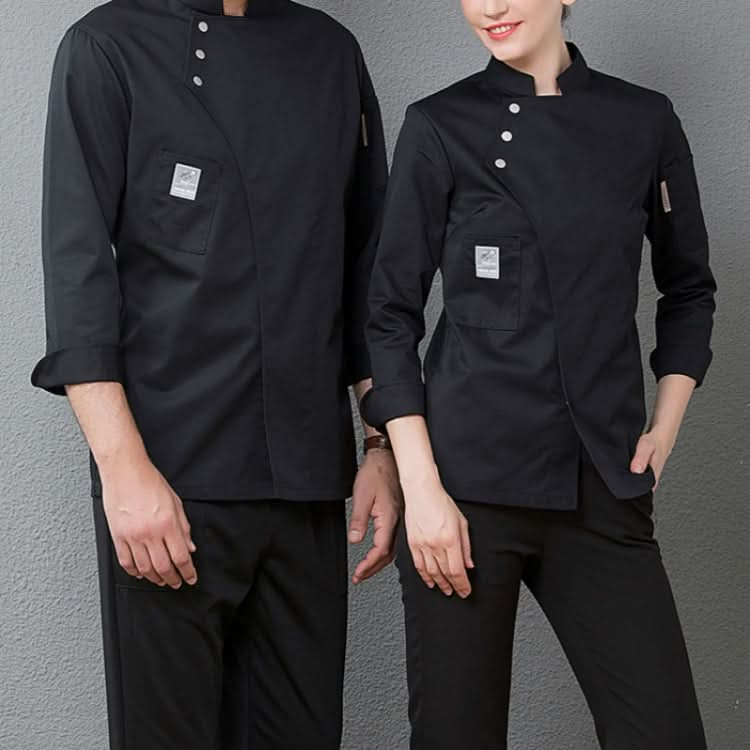 Men and Women Hotel Canteen Cake Baker Kitchen Long Sleeve Work Clothes Reluova