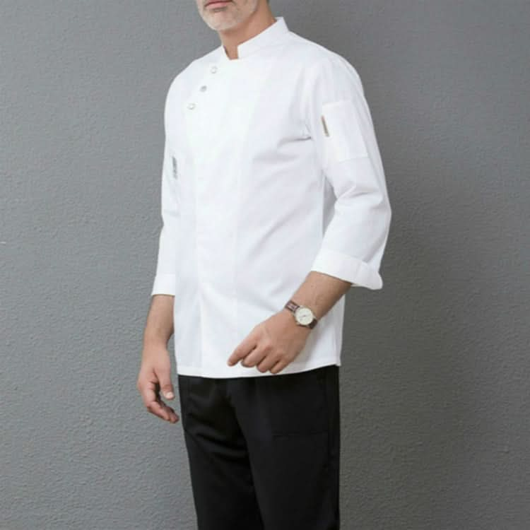 Men and Women Hotel Canteen Cake Baker Kitchen Long Sleeve Work Clothes