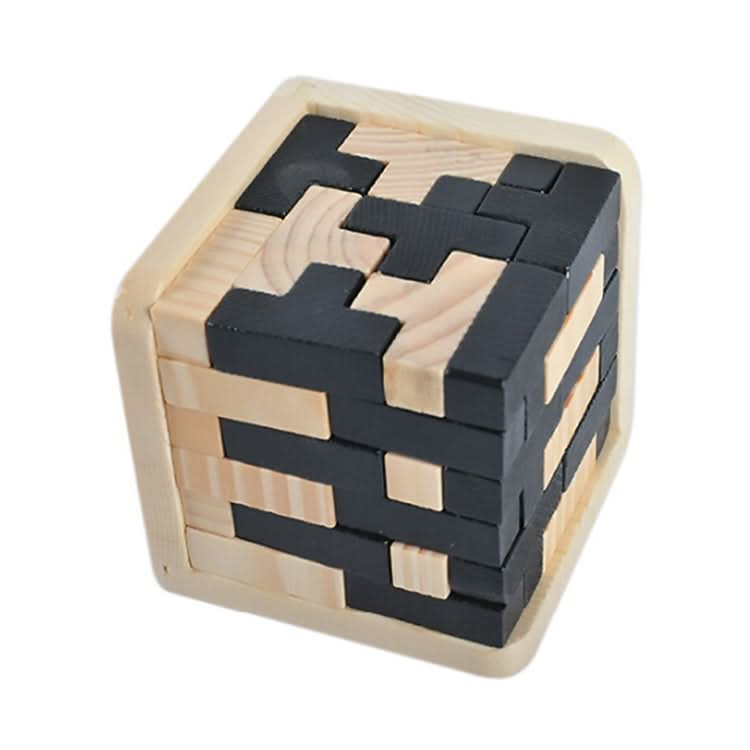 Creative 3D Puzzle Luban Interlocking Wooden Toys Reluova