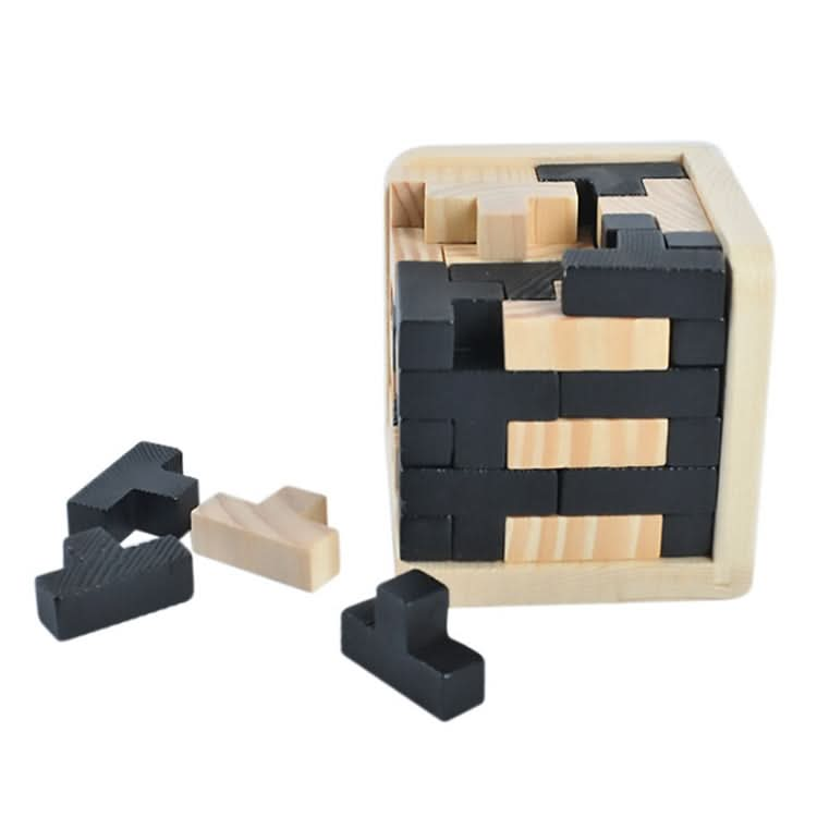 Creative 3D Puzzle Luban Interlocking Wooden Toys Reluova