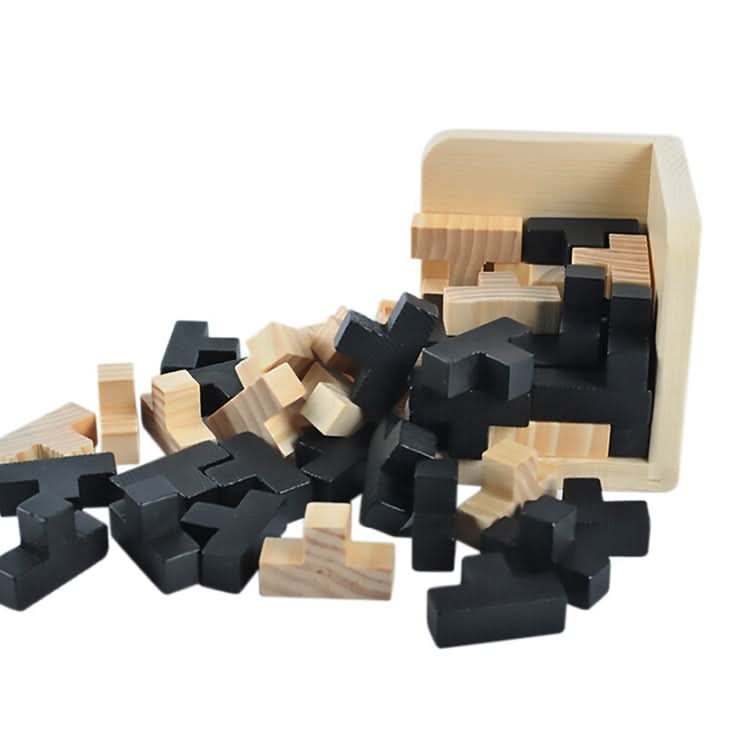 Creative 3D Puzzle Luban Interlocking Wooden Toys Reluova