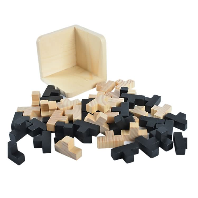 Creative 3D Puzzle Luban Interlocking Wooden Toys Reluova