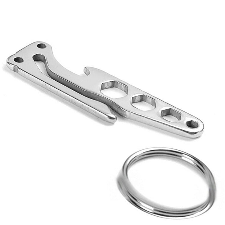 Multi-function Bottle Opener Keychain Outdoor Pocket Tool Pry Bar Hex Key Wrench ÎҵÄÉ̵ê