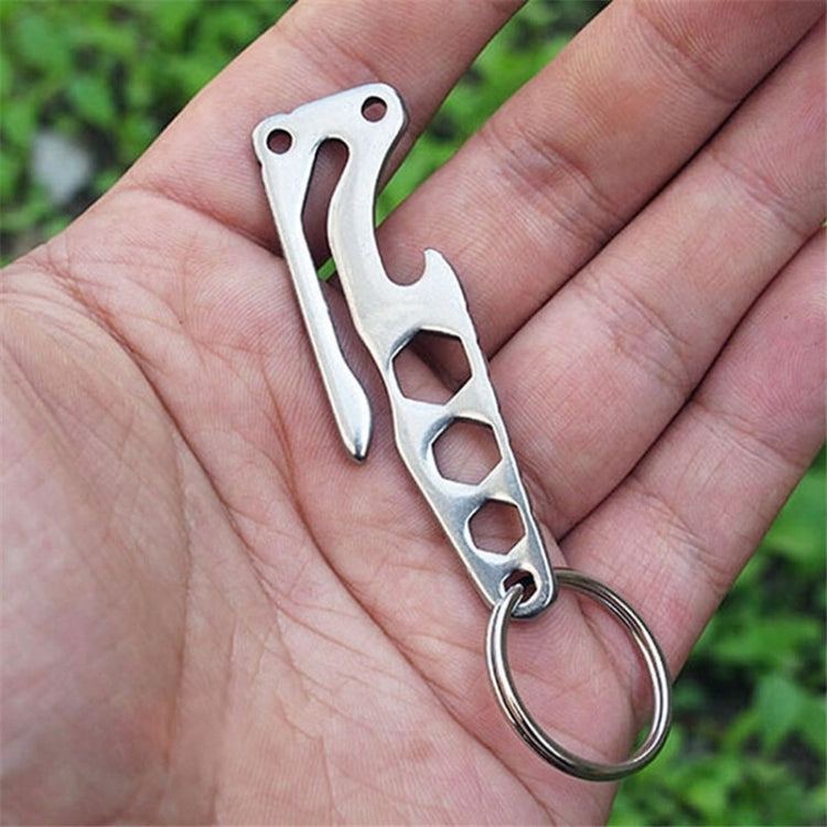 Multi-function Bottle Opener Keychain Outdoor Pocket Tool Pry Bar Hex Key Wrench ÎҵÄÉ̵ê