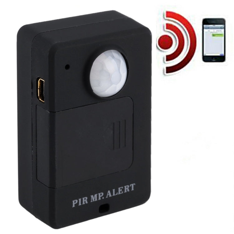 Mini PIR Alert Sensor Wireless Infrared GSM Alarm Monitor Motion Detector Detection Home Anti-theft System, EU Plug Reluova