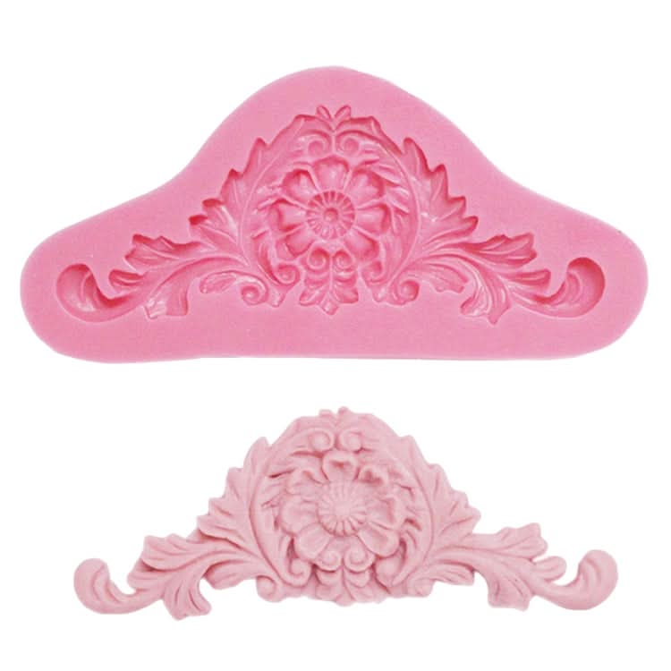 2 PCS Vintage Embossed Fondant Silicone Mold Court Lace Flower Vine DOY Baking Cake Tool-Reluova