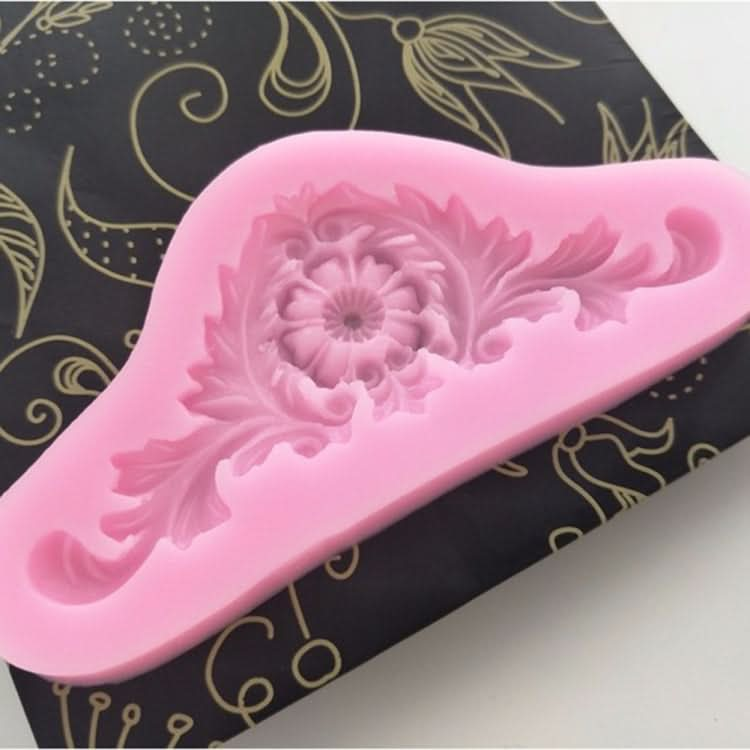 2 PCS Vintage Embossed Fondant Silicone Mold Court Lace Flower Vine DOY Baking Cake Tool-Reluova