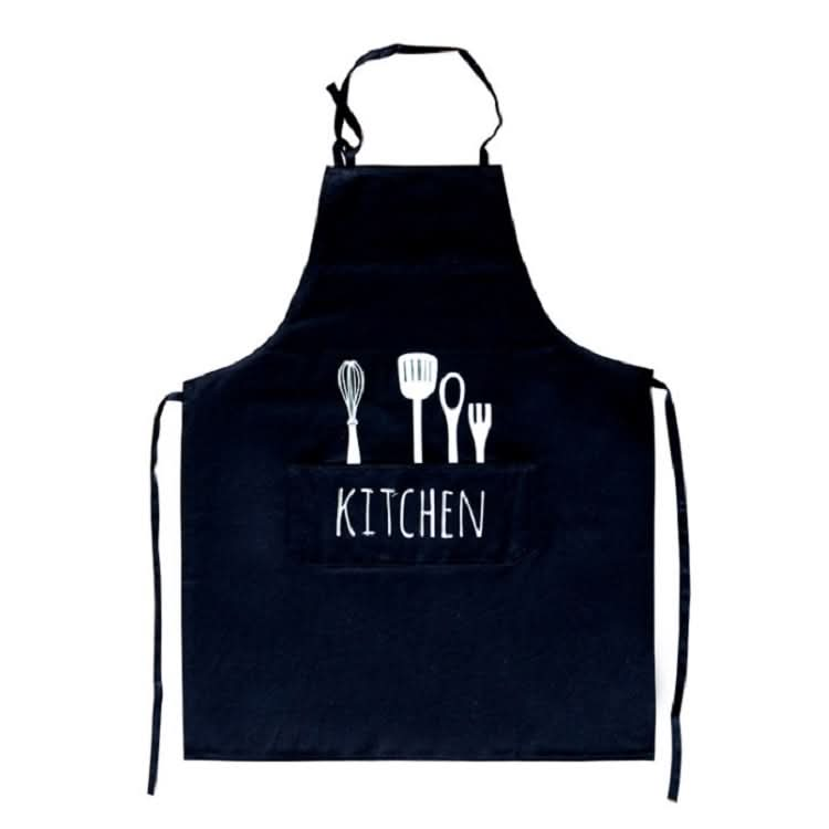 Printing Cutlery Pattern Kitchen Bakery Apron - Reluova