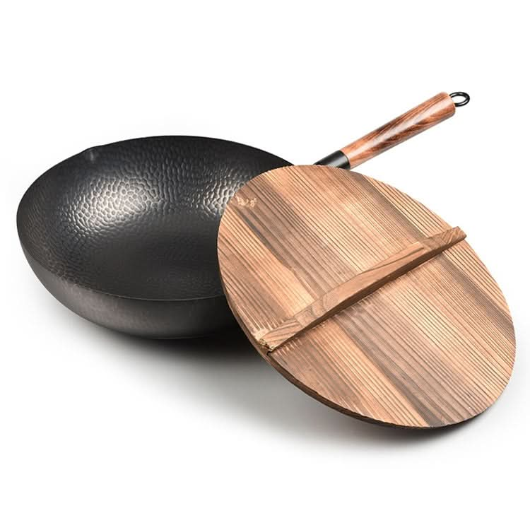 Vintage Traditional Handmade Uncoated Wok Pan