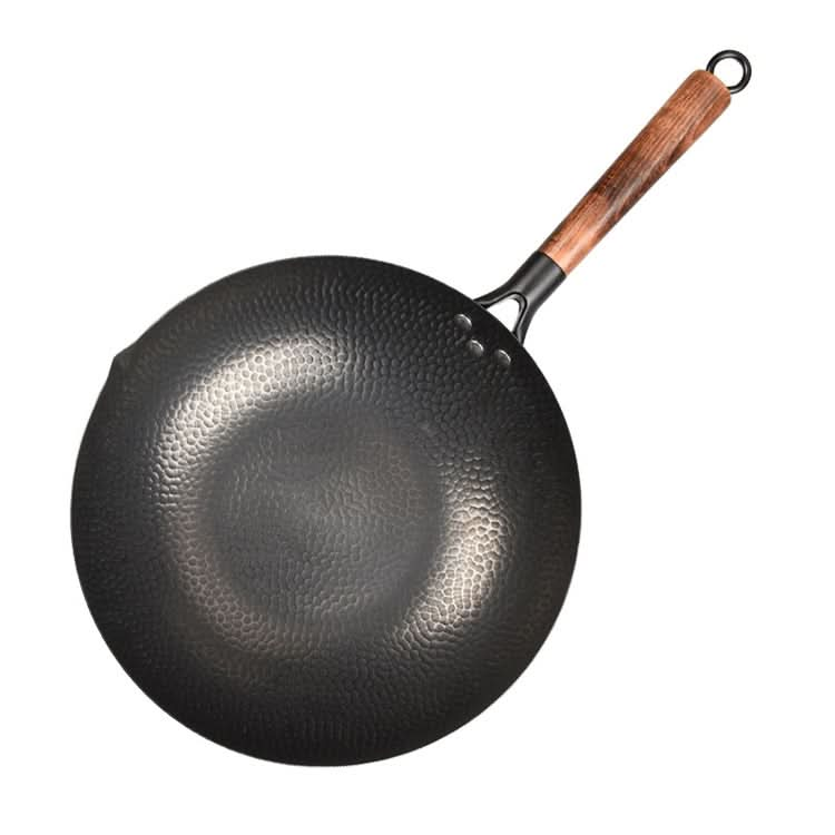 Vintage Traditional Handmade Uncoated Wok Pan