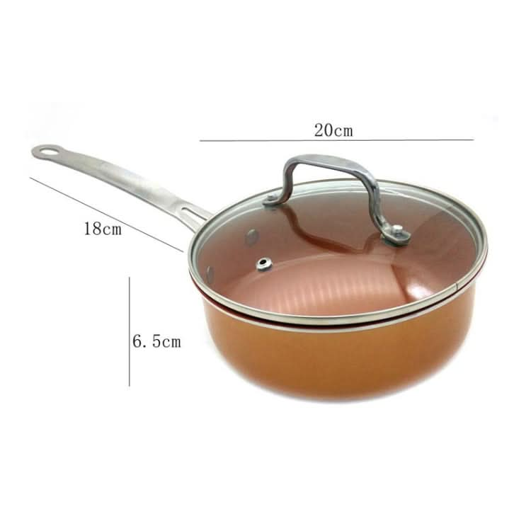 Non-stick Copper Ceramic Coating Cooking Pot Reluova