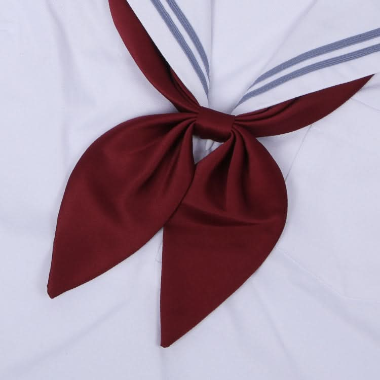 Women Polyester Silk Goldfish Knot Professional Bow Tie Reluova