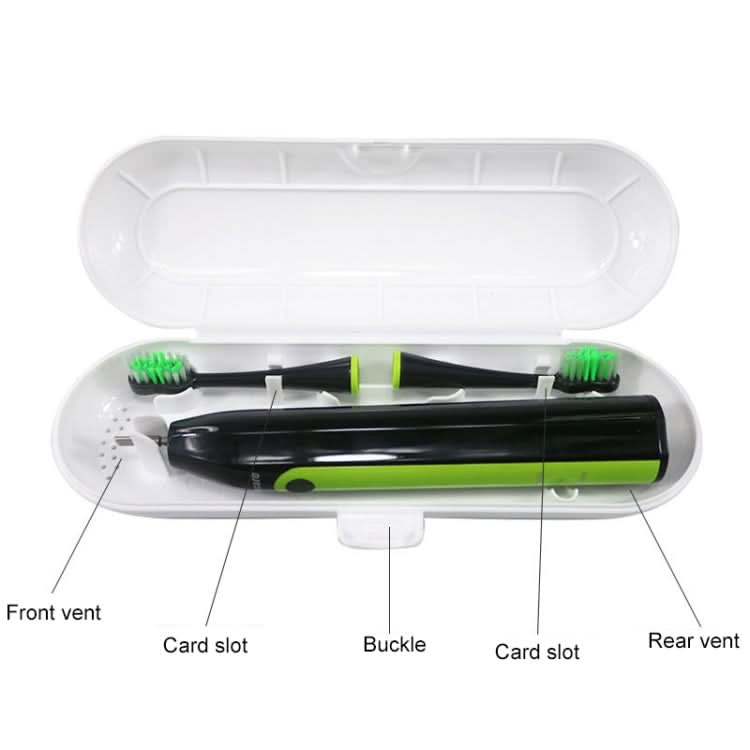 3 PCS Universal Sonic Electric Toothbrush Travel Portable Storage Box-Reluova