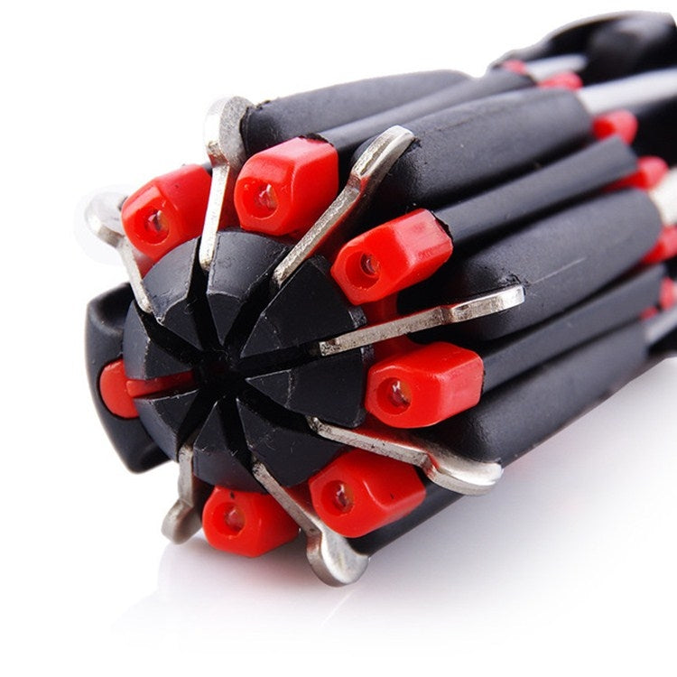 8 In1 Multi-function Hand Screwdriver With LED Light My Store