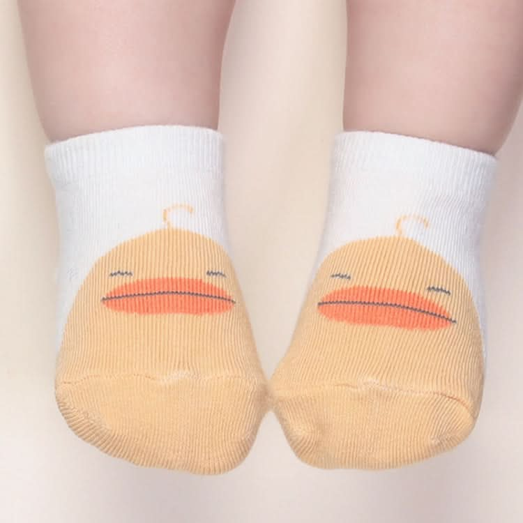 3 Pairs Autumn and Winter Cotton Non-slip Children Baby Cartoon Floor Socks-Reluova