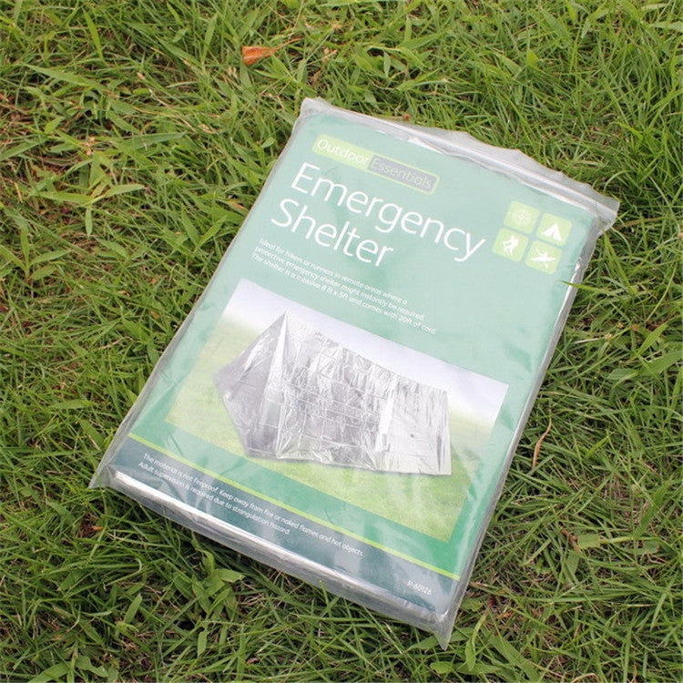 Emergency Simple Tent Outdoor Rescue Blanket First Aid Sunscreen Insulation Blanket Reluova