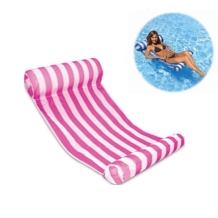 Leisure Water Floating Bed Hammock Inflatable Floating Row Entertainment Lounge Chair Reluova