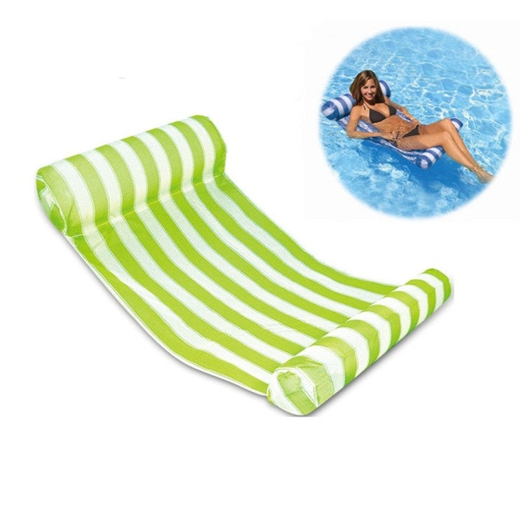 Leisure Water Floating Bed Hammock Inflatable Floating Row Entertainment Lounge Chair