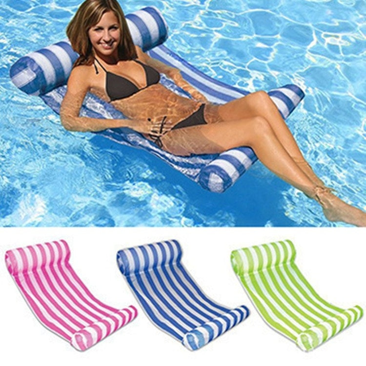 Leisure Water Floating Bed Hammock Inflatable Floating Row Entertainment Lounge Chair Reluova