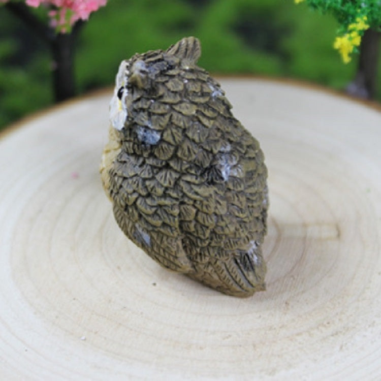 4 PCS/Set Mini Simulation Owl Gardening Decorative Animal Ornaments My Store