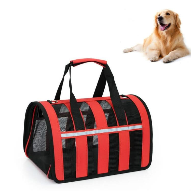 Foldable Mesh Breathable Pets Go Out Portable Diagonal Carrying Bag - Reluova