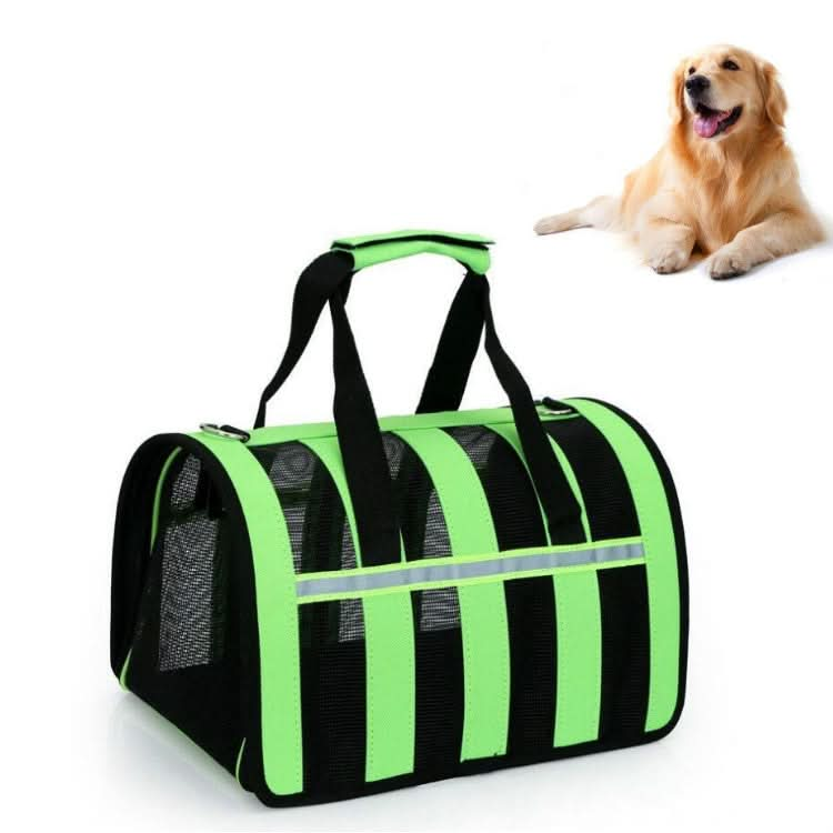 Foldable Mesh Breathable Pets Go Out Portable Diagonal Carrying Bag - Reluova