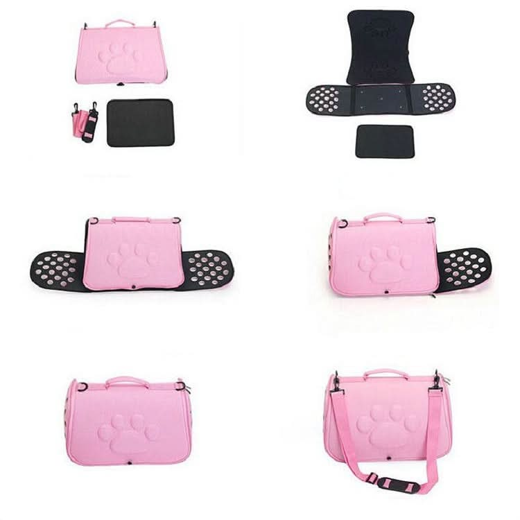 Cats and Dogs Go Out Portable Breathable Foldable EVA Pet Bag - Reluova