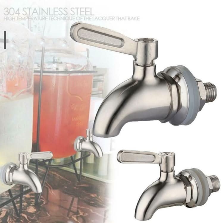 Drink Dispenser Beverage Wine Barrel Tap Spigot Stainless Steel Coffee Juice Faucet - Reluova