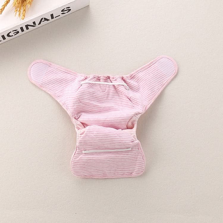 Natural Colored Cotton Breathable Adjustable Baby Waterproof Leak-proof Cloth Diaper Reluova