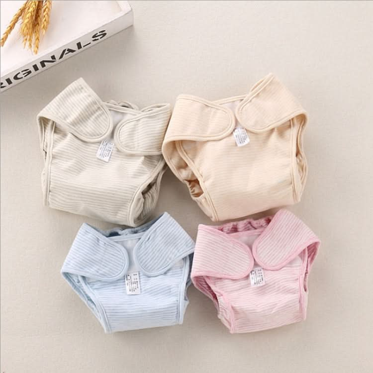 Natural Colored Cotton Breathable Adjustable Baby Waterproof Leak-proof Cloth Diaper Reluova