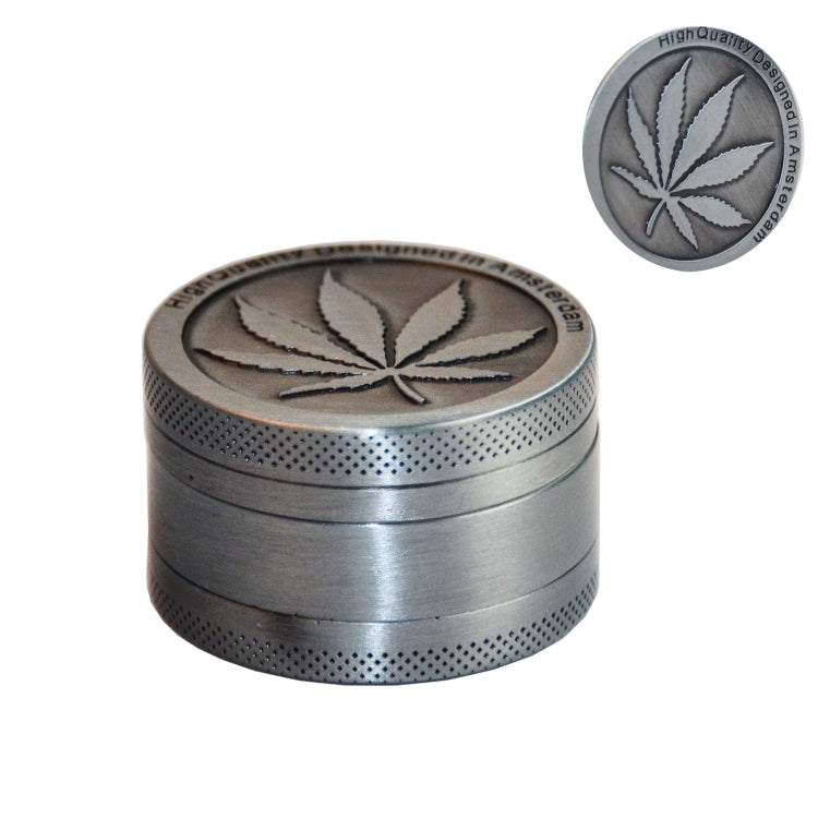 Weed Grinder Metal Stainless Steel Maple leaf Type Herbal Herb Tobacco Grinder